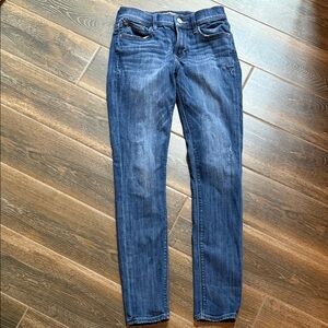 Express Dark Blue Skinny Jeans